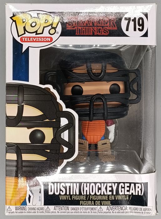 719 Dustin (Hockey Gear) - Stranger Things - Box Damaged Funko POP Funko