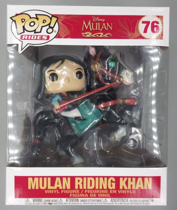 76 Mulan Riding Khan - Disney Mulan - Funko POP - Box Damaged Funko