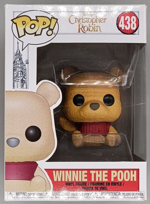 438 Winnie the Pooh - Disney Christopher Robin - Box Damaged Funko POP Funko