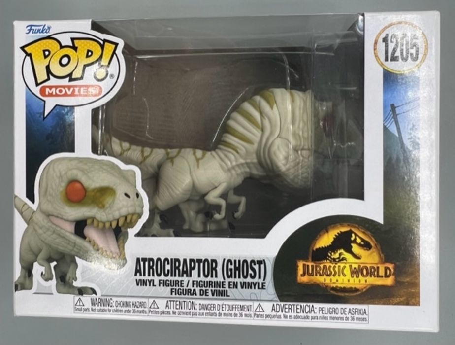 1205 Atrociraptor (Ghost) - Jurassic World Dominion Funko POP Funko