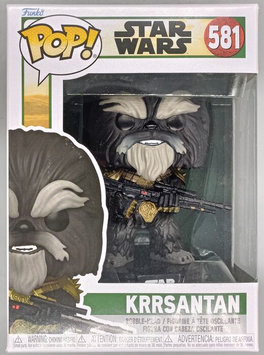 581 Krrsantan Star Wars The Book Of Boba Fett - Brand New Funko POP in Protector Funko