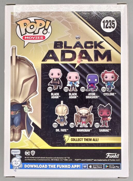 1235 Dr. Fate - Black Adam - Box Damaged Funko POP