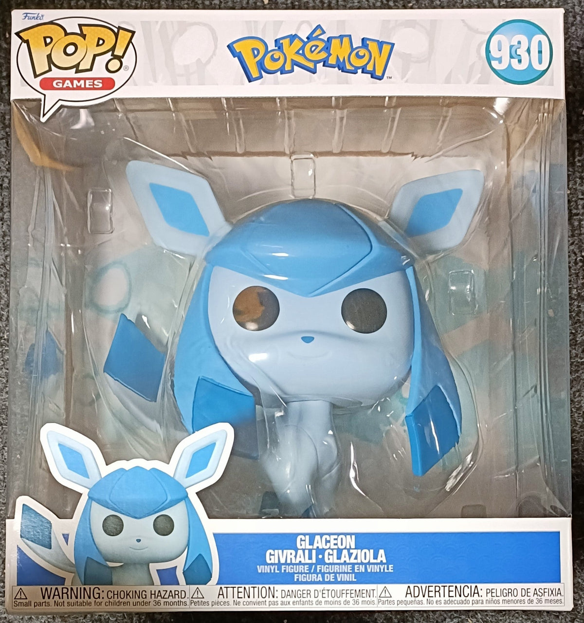 930 Glaceon - 10 Inch - Pokemon Funko POP Funko