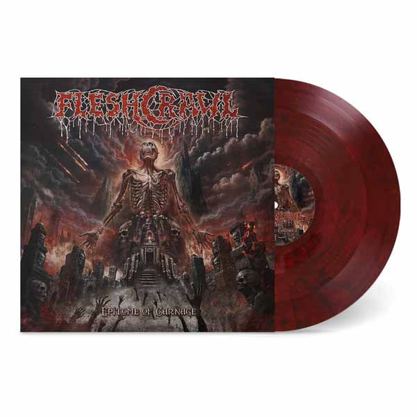 Fleshcrawl - Epitome Of Carnage (Carnivorous Wrath Marbled Vinyl) - Death Metal - LP