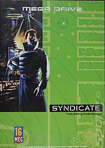 Syndicate for Sega MegaDrive Mega Drive - UK CIB Sega