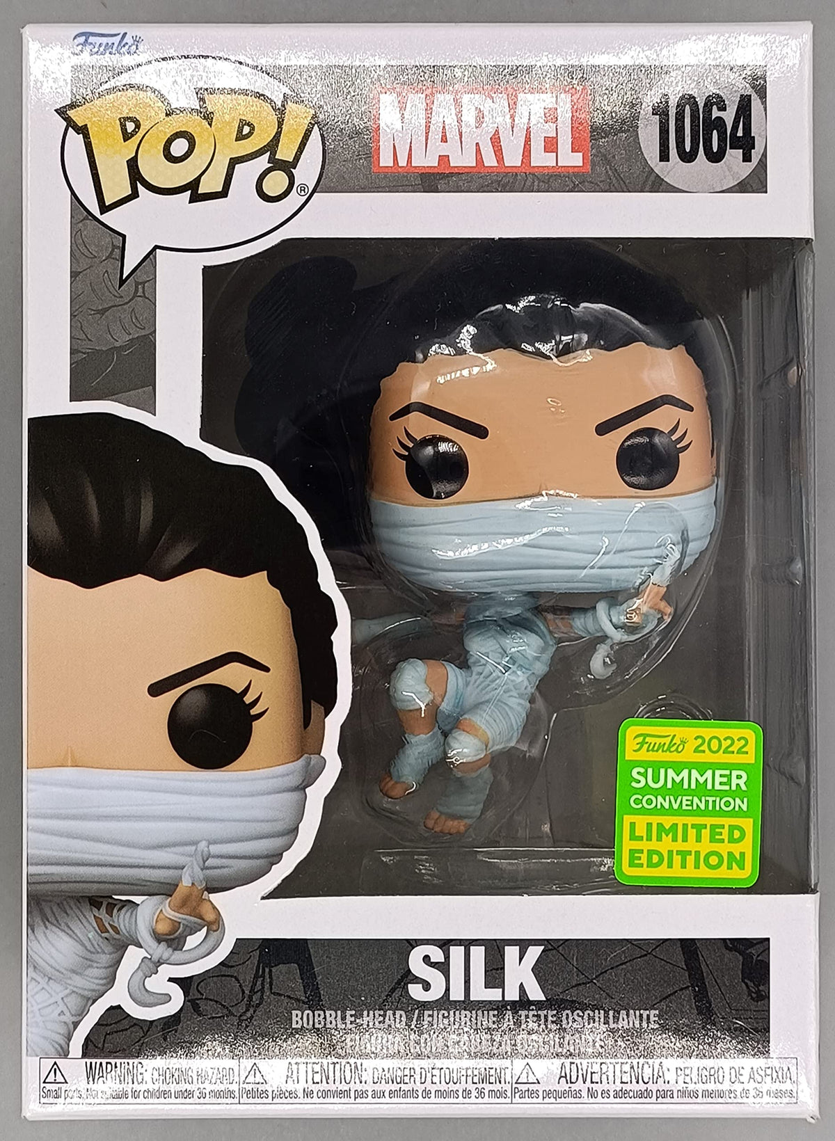 1064 Silk - Marvel - 2020 Con - Funko POP - Box Damaged Funko