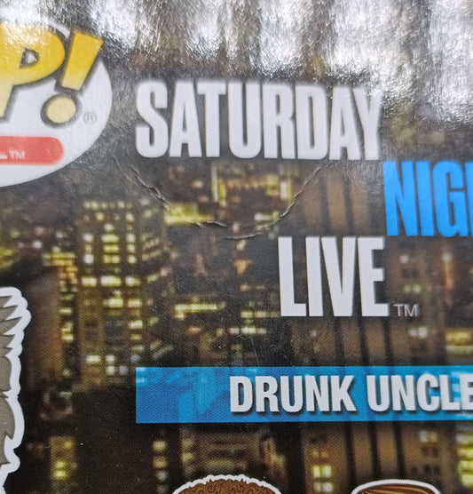 04 Drunk Uncle - SNL Saturday Night Live - Funko POP - Box Damaged