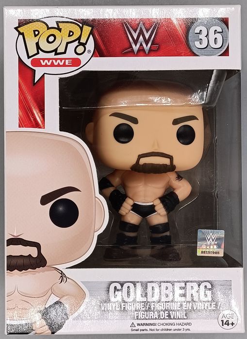 36 Goldberg - WWE - Box Damaged Funko POP Funko