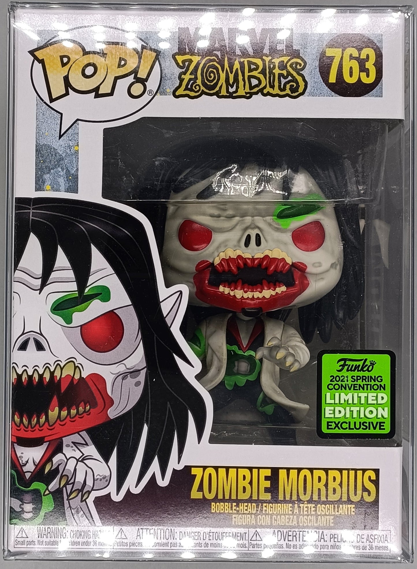 763 Zombie Morbius - Marvel - 2021 Con Funko POP
