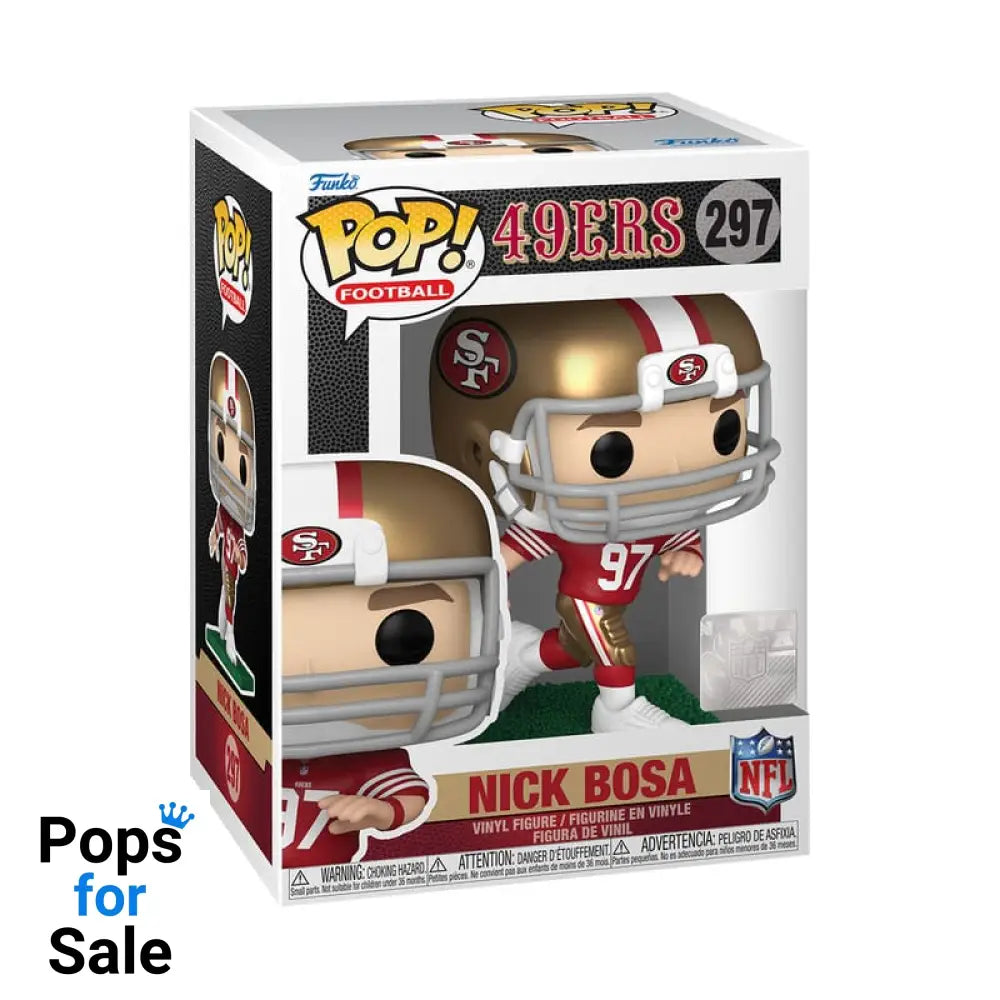 297 Nick Bosa - 49ers - NFL Legends Funko POP PRESALE Funko