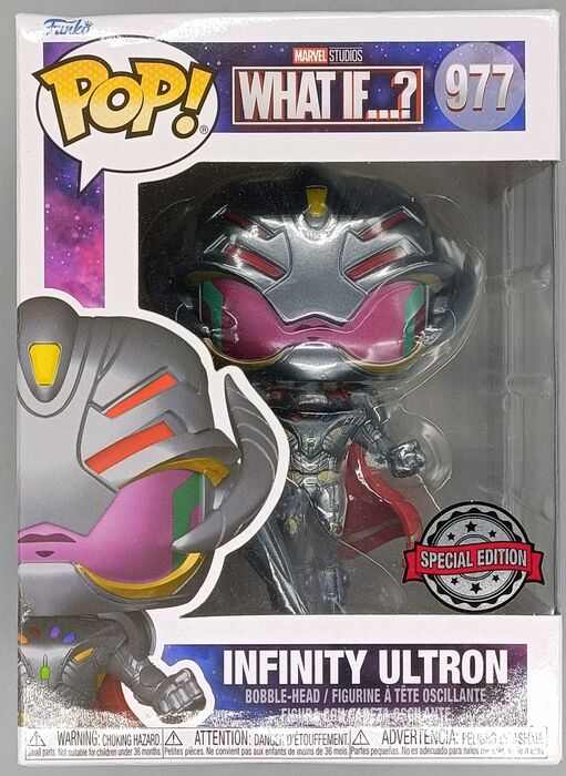 977 Infinity Ultron (w/ Weapon) Marvel What if...? - Box Damaged Funko POP Funko