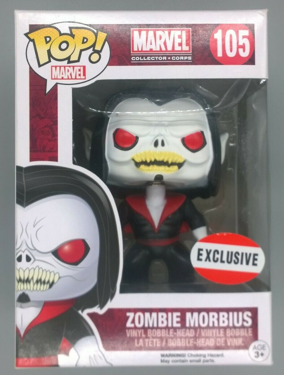 105 Zombie Morbius - Marvel Collector Corps - Funko POP - Box Damaged Funko