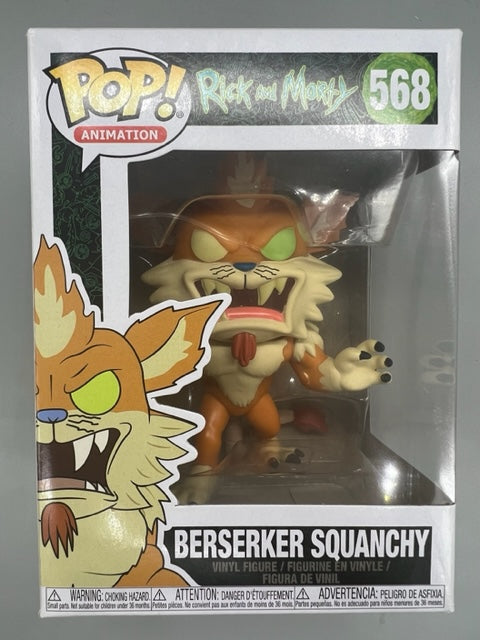 568 Berserker Squanchy - Rick and Morty Funko POP (Box Damage)