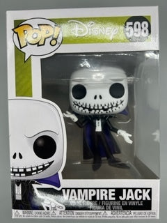 598 Vampire Jack - Disney The Nightmare Before Christmas Funko POP (Box Damage)