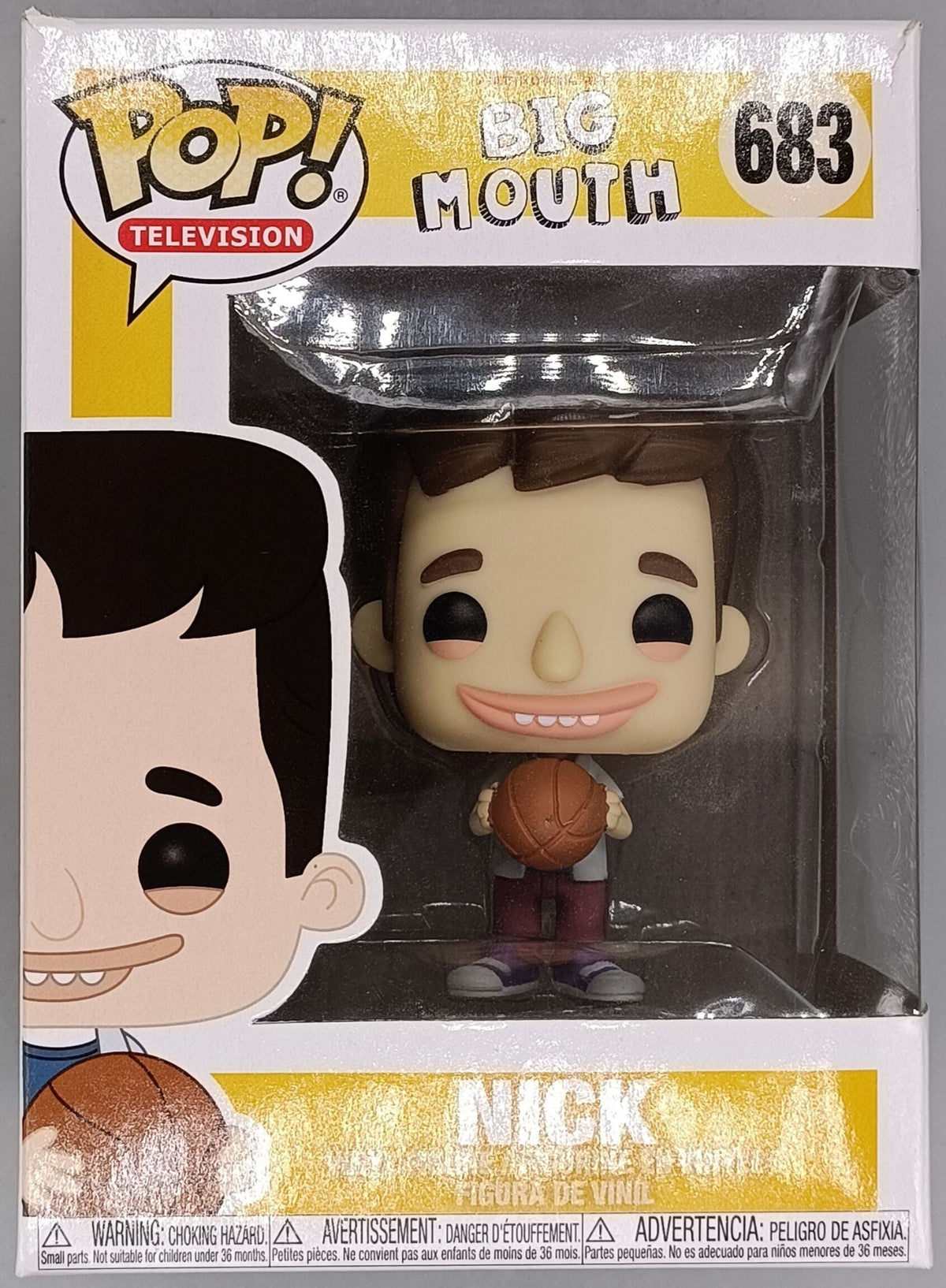 683 Nick - Big Mouth - Funko POP - Box Damaged Funko
