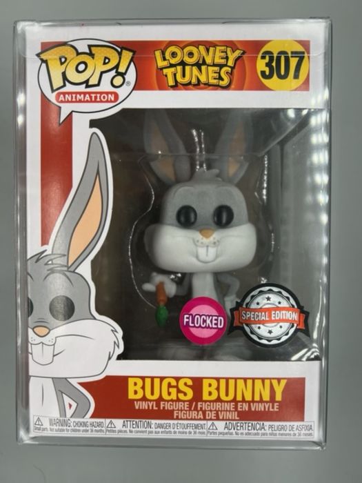 307 Bugs Bunny - Flocked - Looney Toons Funko POP Funko