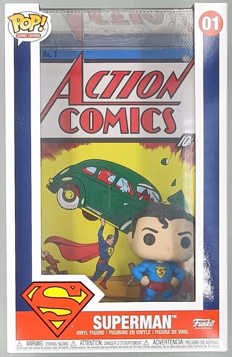 01 Superman - Comic Covers Funko POP Funko