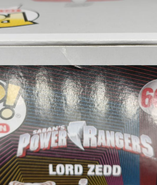 666 Lord Zedd - Power Rangers - Box Damaged Funko POP