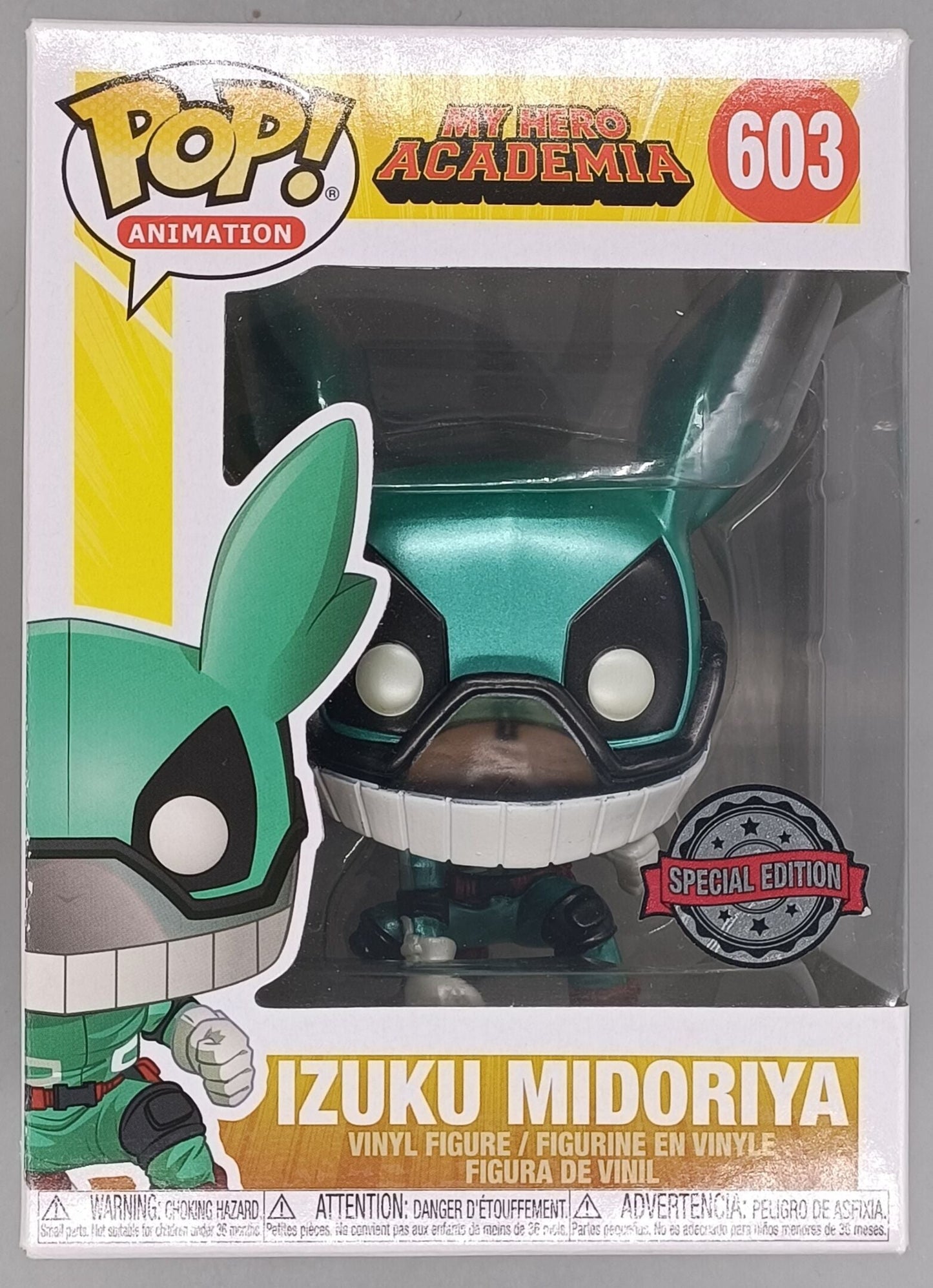 603 Izuku Midoriya - Metallic - My Hero Academia Funko POP