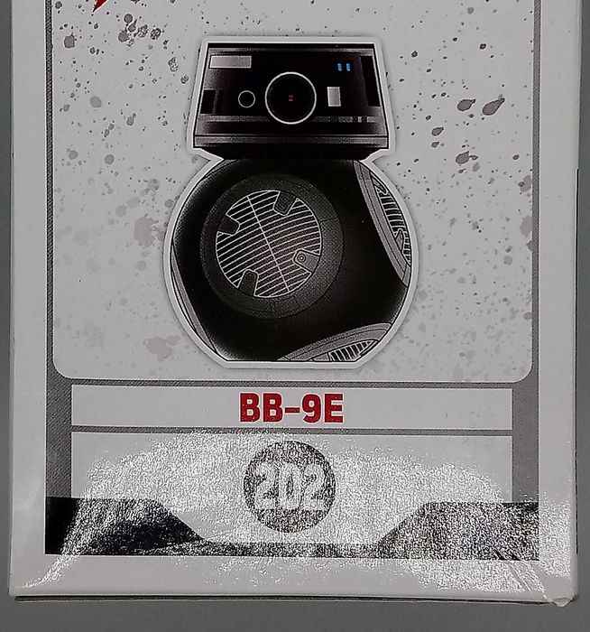202 BB-9E - Chrome - Star Wars The Last Jedi - Funko POP - Box Damaged