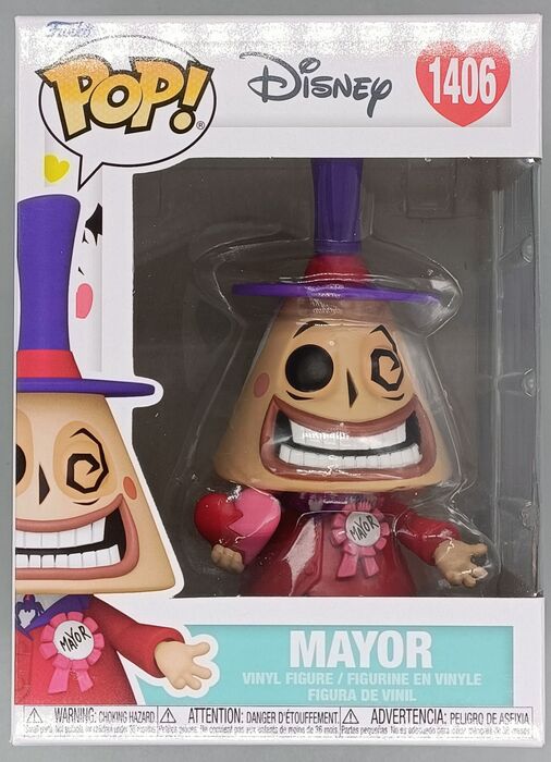1406 Mayor - Disney Nightmare Before Christmas Valentines Day Funko POP - Brand New Funko