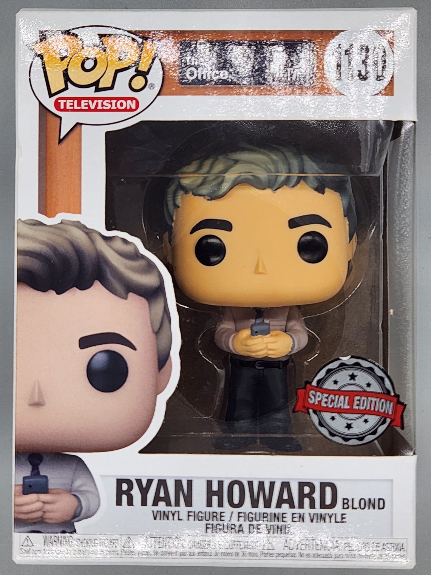 1130 Ryan Howard (Blonde) - The Office Funko POP