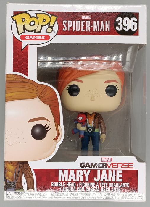 396 Mary Jane - Marvel Spider-Man Game - Box Damaged Funko POP Funko