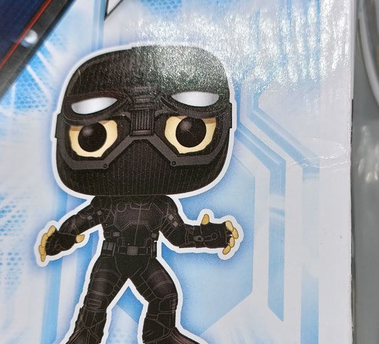 476 Spider-Man (Stealth Suit- Goggles Up) Marvel Far Box Damaged Funko POP
