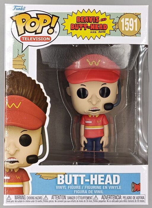 1591 Butt-Head - Beavis and Butthead Funko POP - Brand New Funko