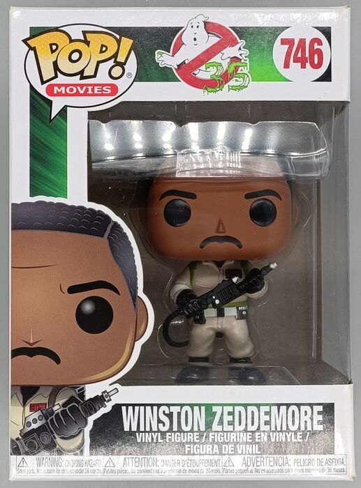 746 Winston Zeddemore - Ghostbusters 35th - Box Damaged Funko POP Funko