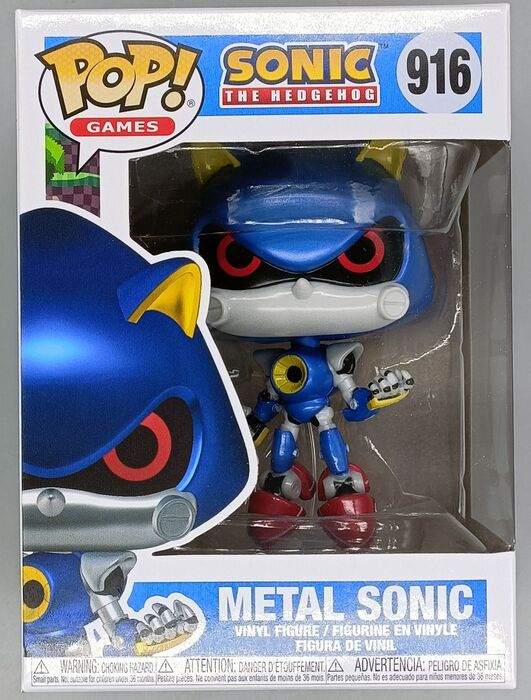 916 Metal Sonic - Sonic the Hedgehog Funko POP - Brand New Funko