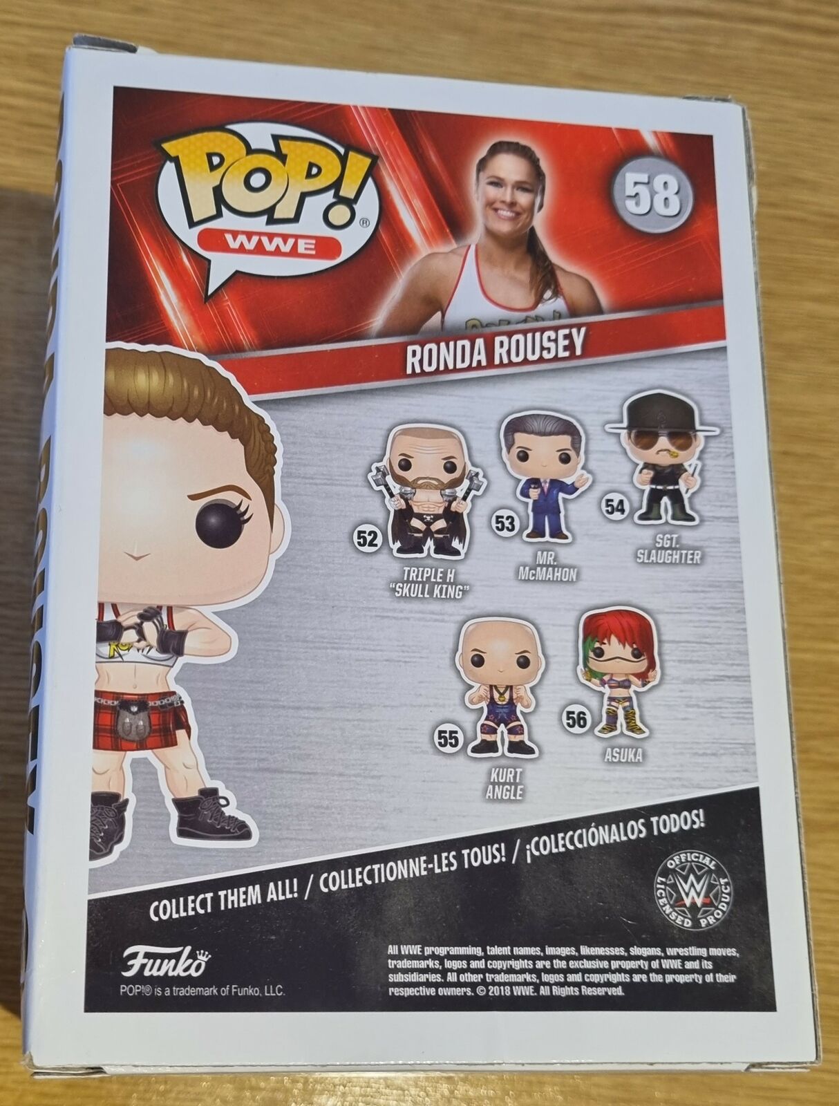 58 Ronda Rousey - WWE Funko POP
