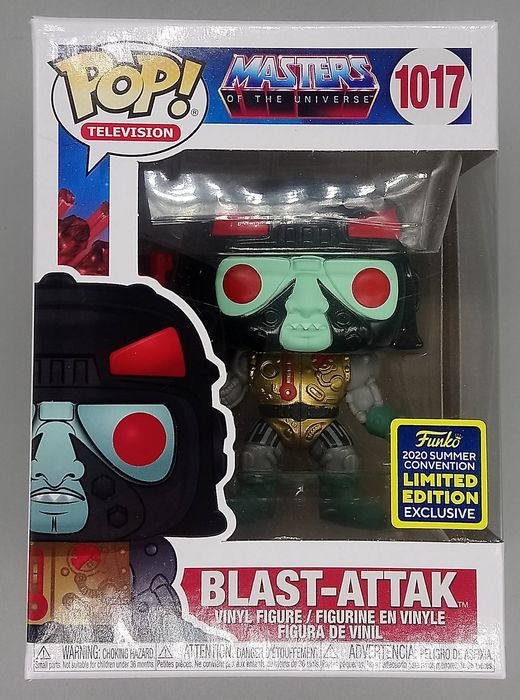 1017 Blast-Attak - Masters of The Universe - 2020 Con Exc Funko POP Funko