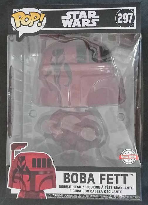 297 Boba Fett (Burgundy) - 10 Inch - Star Wars Funko POP Funko