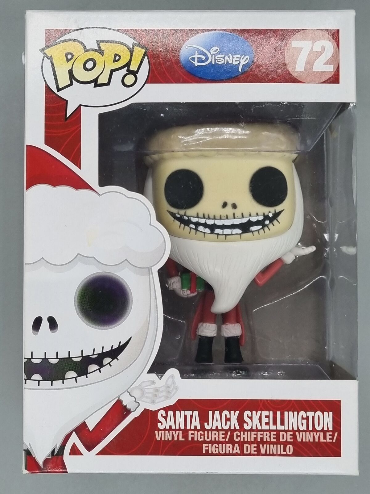 72 Santa Jack Skellington Disney The Nightmare Before Christmas Funko POP Funko