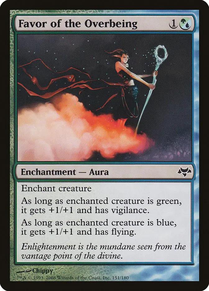 151 - Favor of the Overbeing - Eventide - Normal - Magic: The Gathering Card