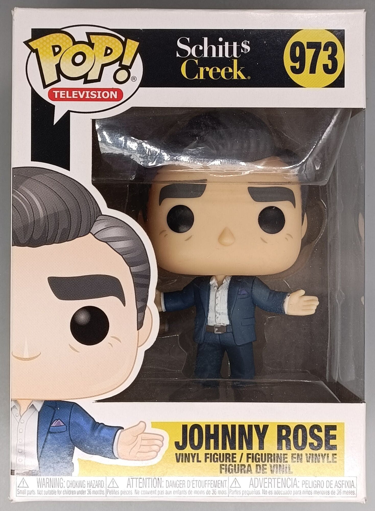 973 Johnny Rose - Schitt's Creek - Funko POP - Box Damaged Funko