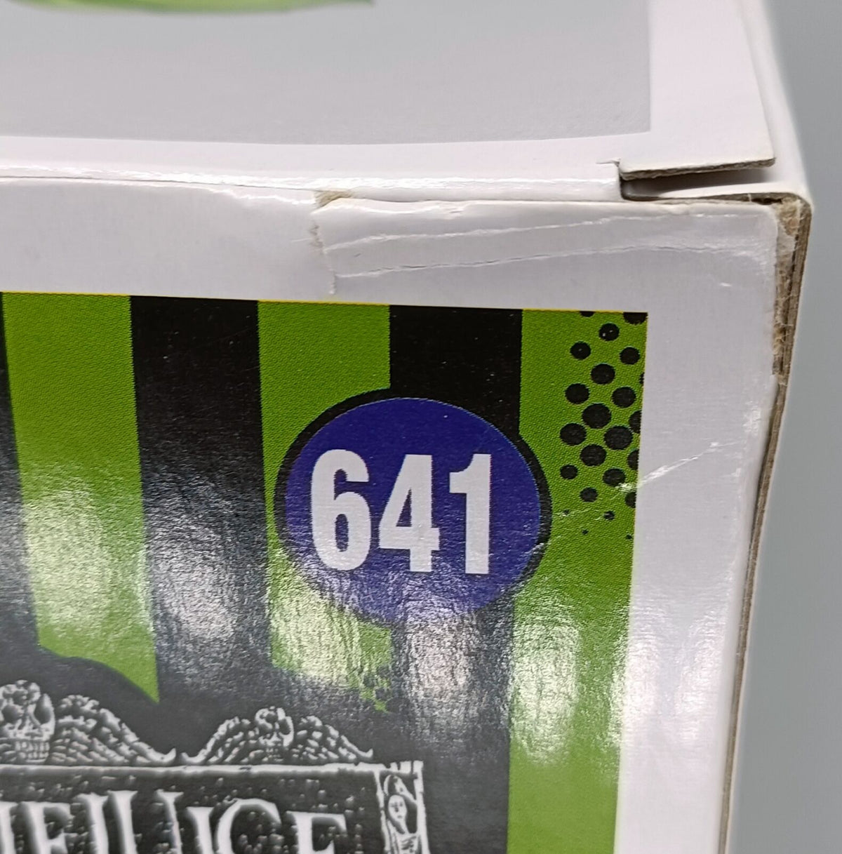 641 Beetlejuice (Wedding Outfit) Beetlejuice - Horror Funko POP (Box Damage)