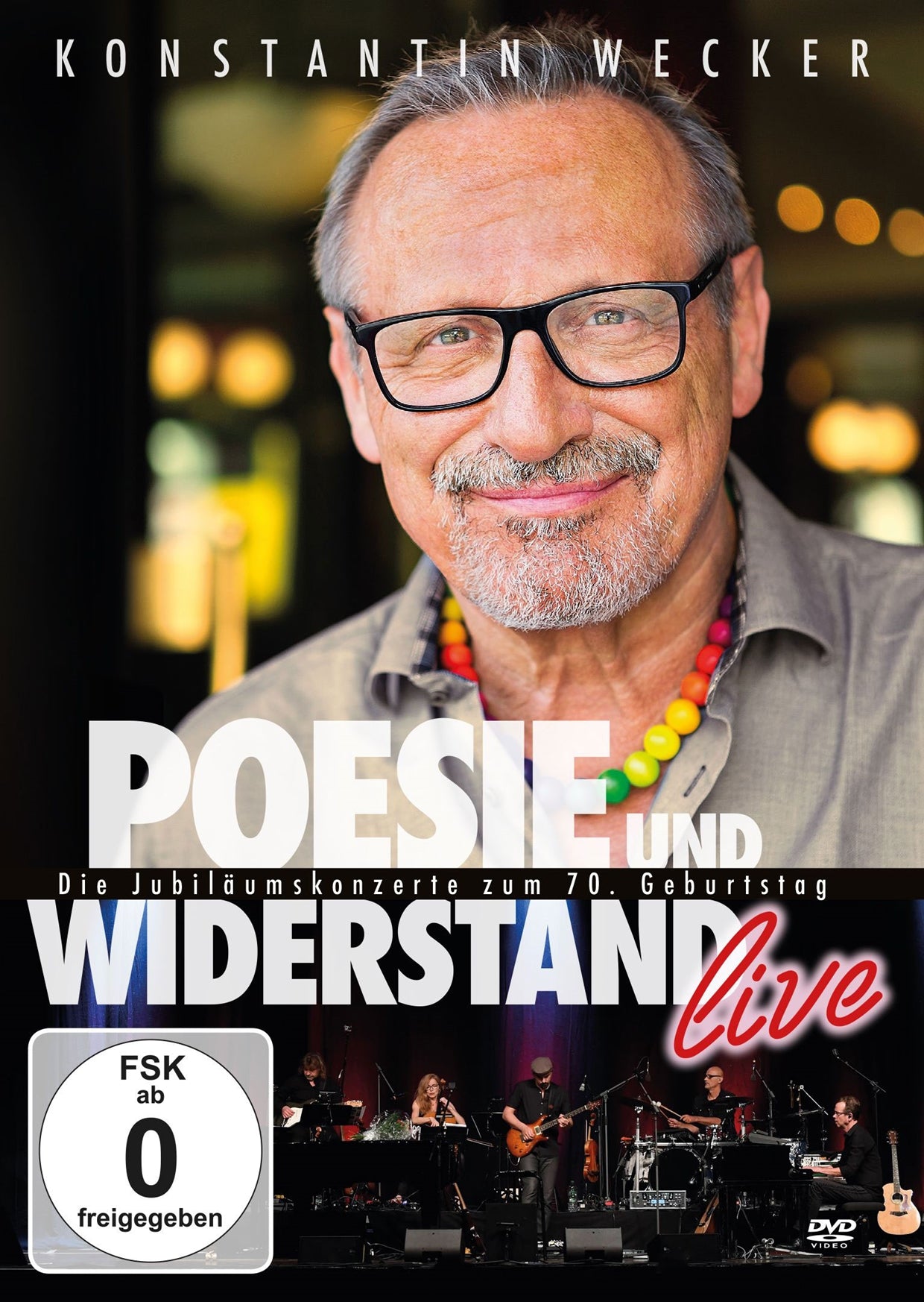 Konstantin Wecker - Poesie Und Widerstand Live(3Dvd) - Pop - DVD