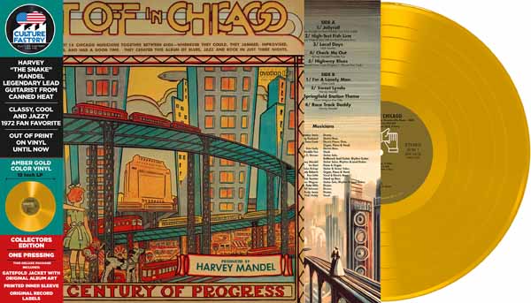 Harvey Mandel - Get Off In Chicago (Amber Vinyl) - <NONE> - LP