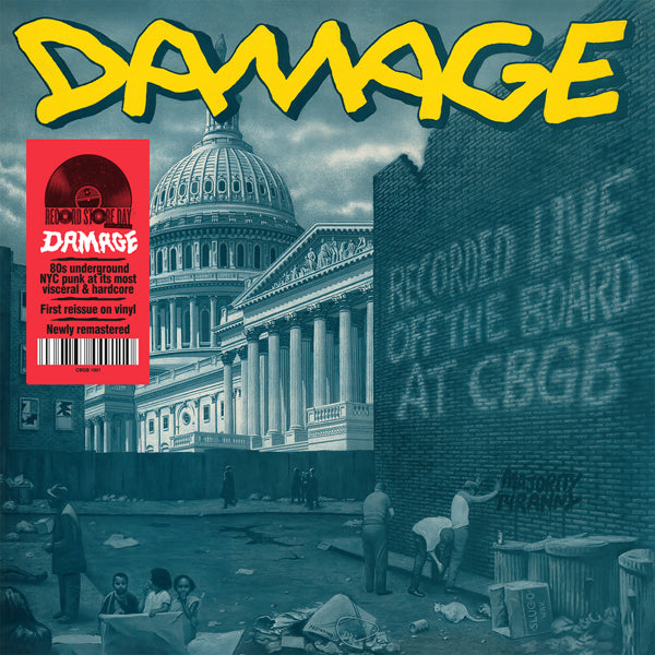 Damage - Recorded Live Off The Board At Cbgb (Rsd 2024) - Hardcore - LP