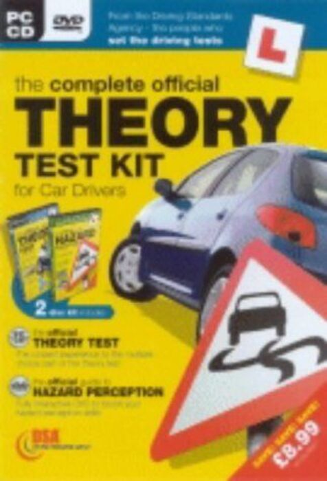 Complete Official Theory Test Kit for Car Drivers PC CD/DVD