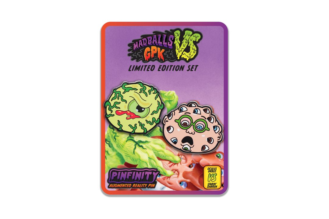 Pinfinity AR Pin: Occulus Orbit VS Starin Darren - GPK VS Madballs PFGPKMB002 Pin