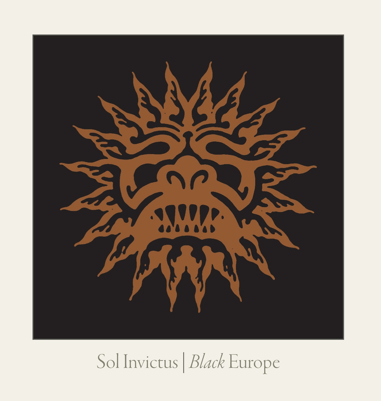 Sol Invictus - Black Europe - Electronic - DCD
