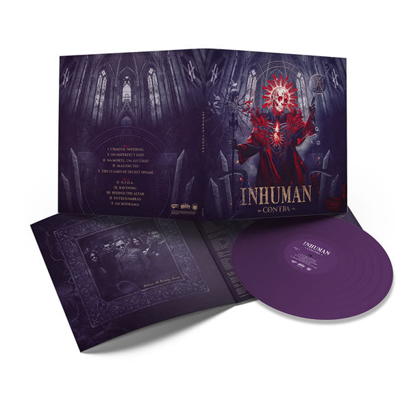 Inhuman - Contra (Purple Vinyl) - Gothic Metal/Rock - LP