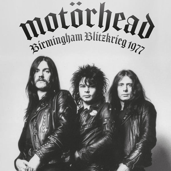 Motorhead - Birmingham Blitzkrieg 1977 (Red W/ Black Splatter Vinyl 2Lp) - Rock - LP