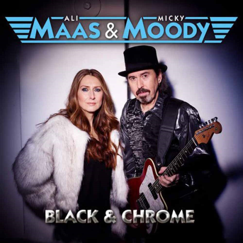 Ali Maas & Micky Moody - Black & Chrome - Blues - CD