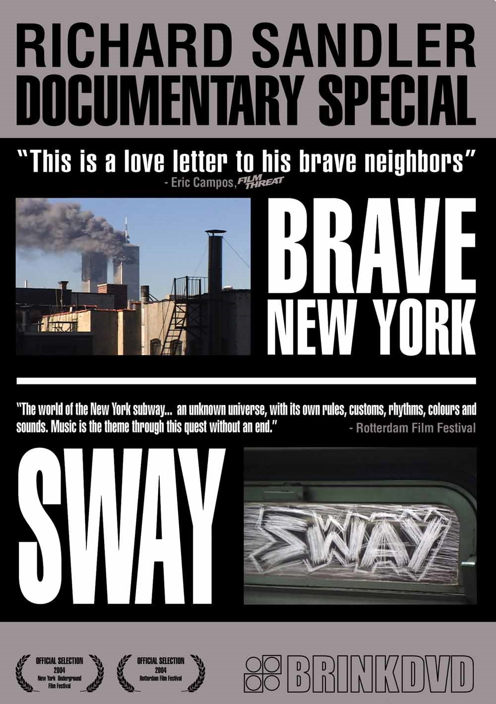 Feature Film - Brave New York/ Sway - Film/TV/Character - DVD