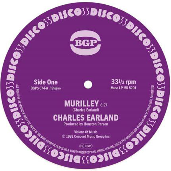 Charles Earland - Murilley / Leaving This Planet - Jazz - 7