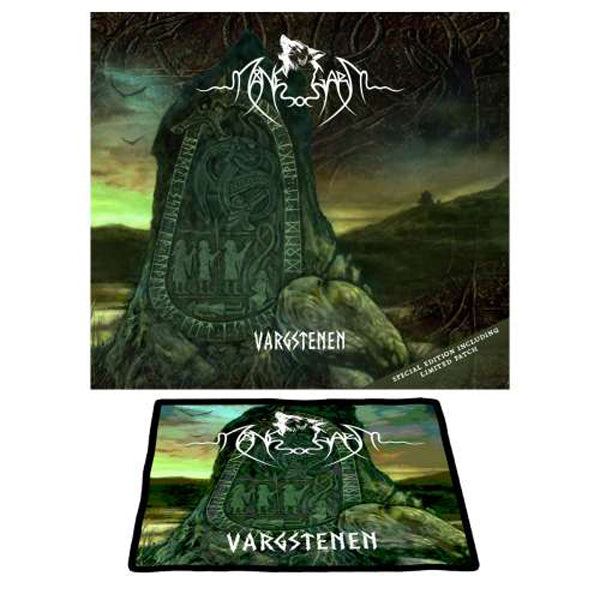 Manegarm - Vargstenen (The Wolfstone) - O-Card + Patch - Folk/Pagan Metal - CDD